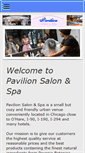 Mobile Screenshot of pavilionsalon.com
